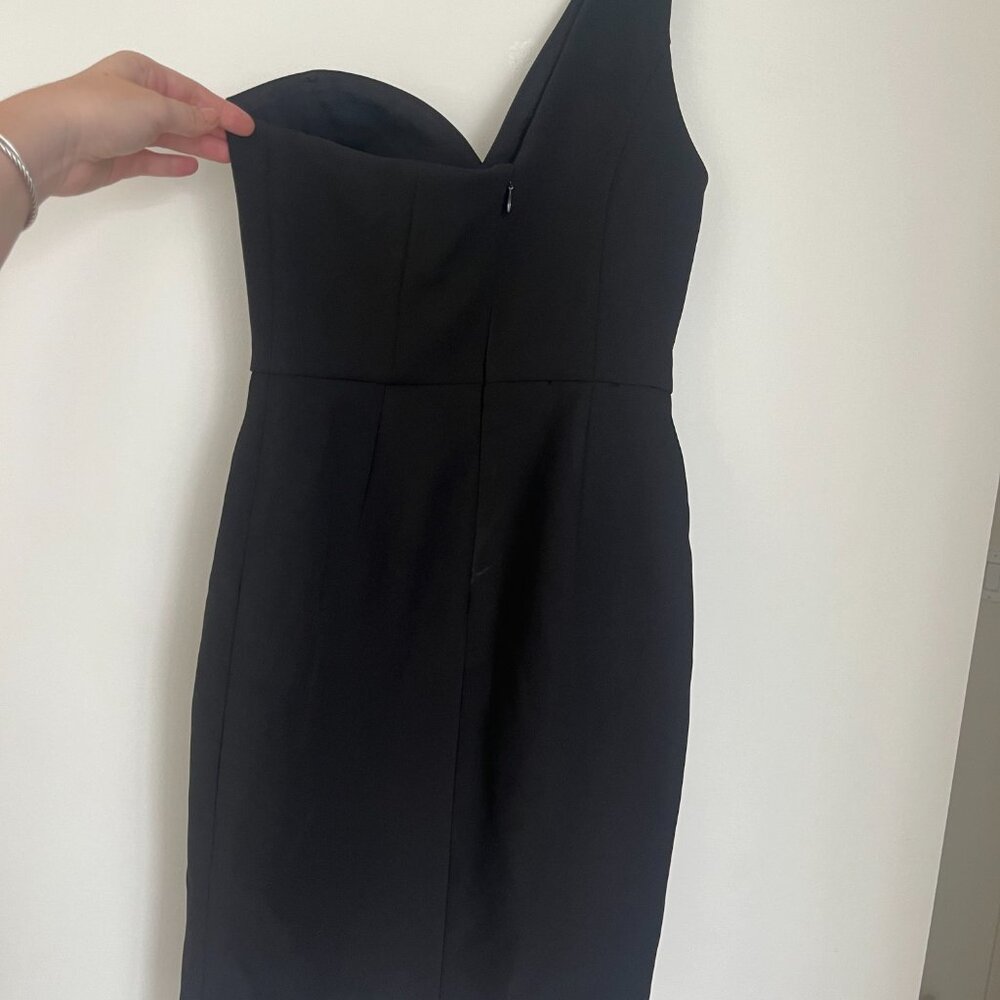 BCBGM Eve One Shoulder Dress - Picture 5 of 7